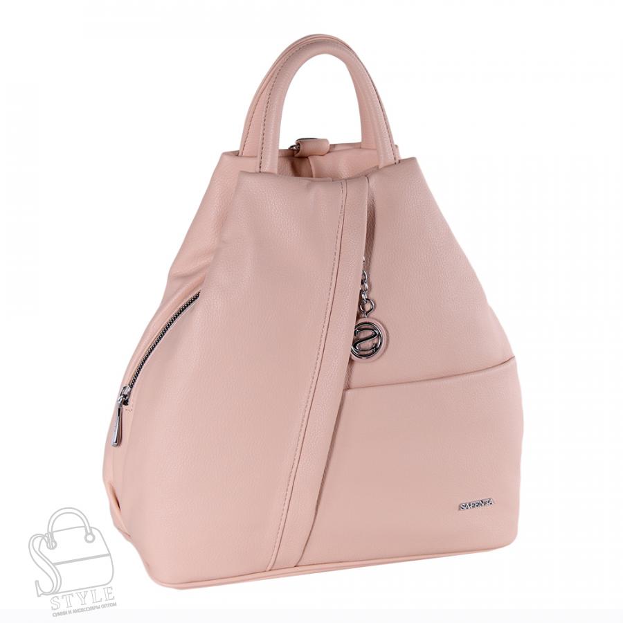 Рюкзак женский 575379 pink Velina Fabbiano-Safenta/30 в Новосибирске