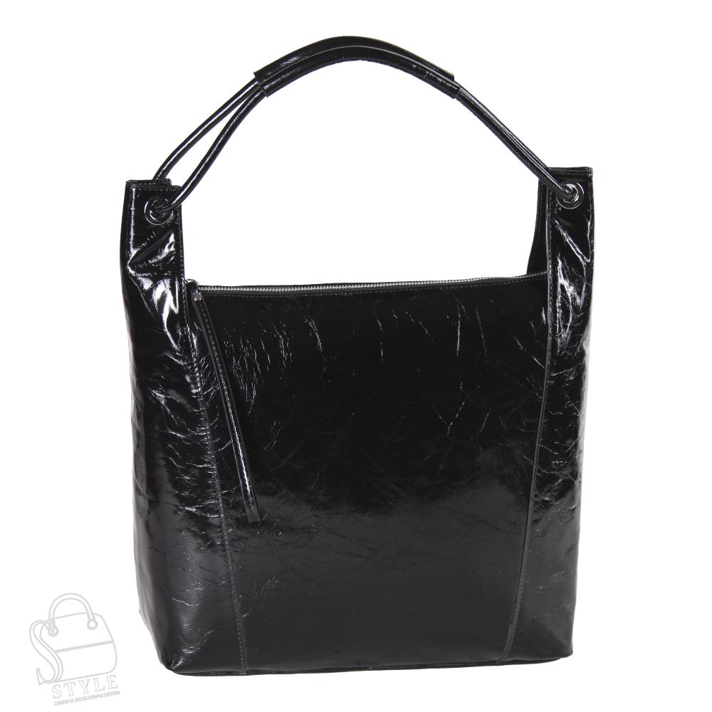 Сумка женская кожаная 39051VG black Vitelli Grassi