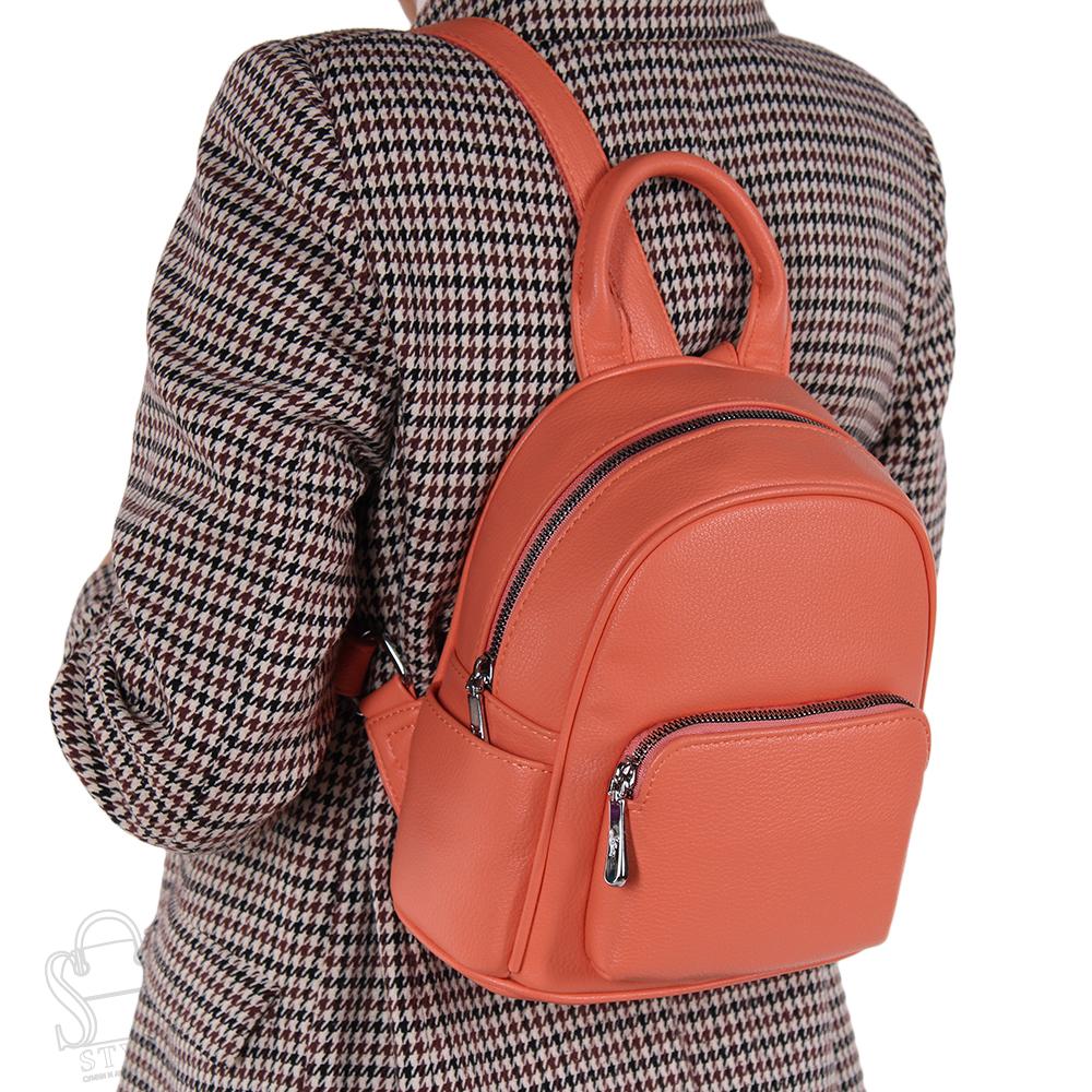 Рюкзак женский 670101 orange Velina Fabbiano-Safenta/30 в Новосибирске