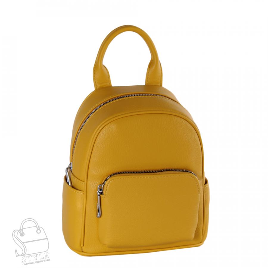 Рюкзак женский 670101 yellow Velina Fabbiano-Safenta/30 в Новосибирске