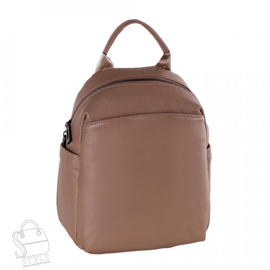 Рюкзак женский кожаный 679VG beige Vitelli Grassi/30