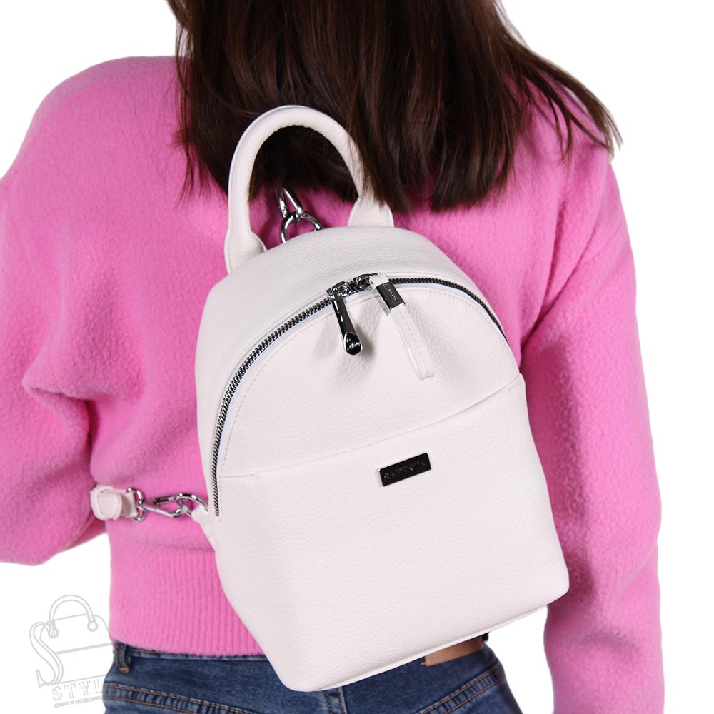 Рюкзак женский 69149 white Velina Fabbianno-Safenta30