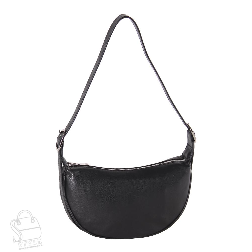 Сумка женская кожаная 7145NN black Natale Navetta