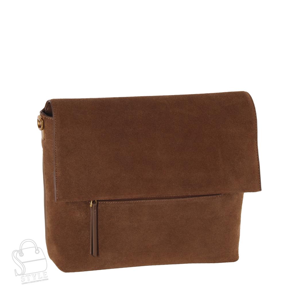 Сумка женская кожаная 5798BDAA brown Baidou