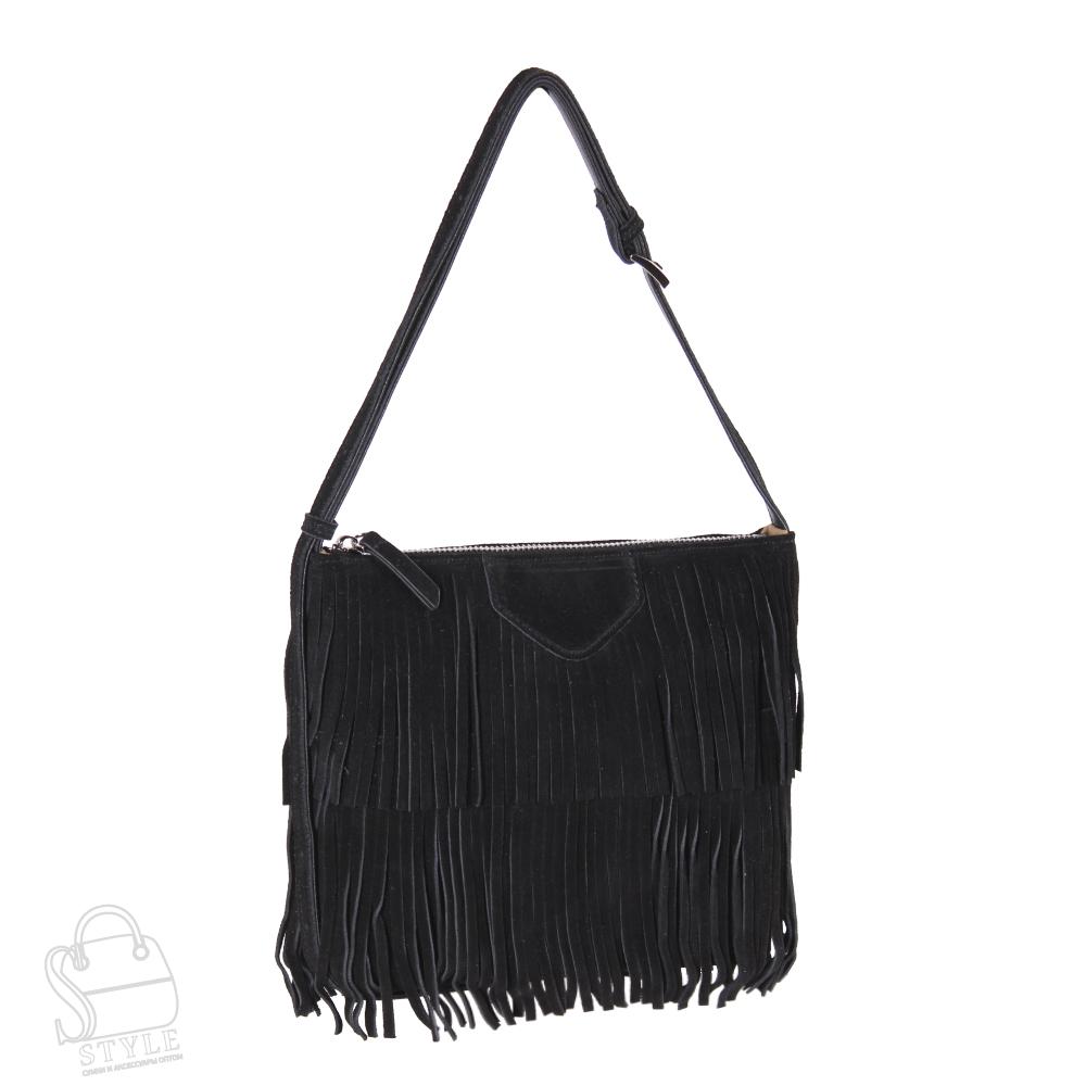 Сумка женская кожаная 7567VGAA black Vitelli Grassi