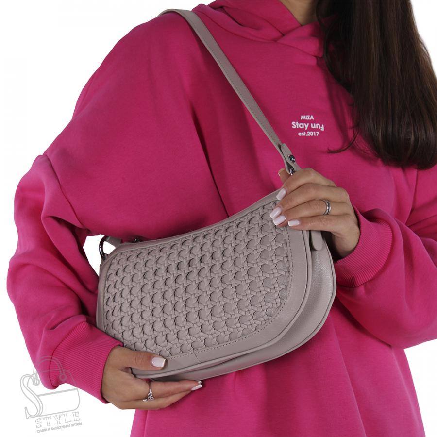 Сумка женская кожаная 2164Y b.apricot Polina&Eiterou