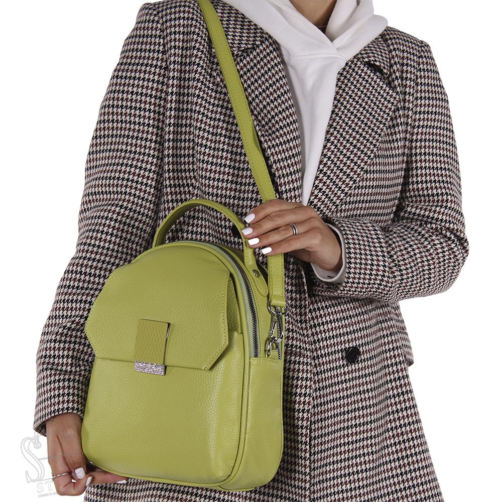 Рюкзак женский 69162 yellow Velina Fabbiano-Safenta/30 в Новосибирске