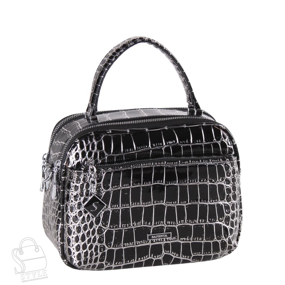 Сумка женская 270160 black Velina Fabbiano-Safenta/50 в Новосибирске