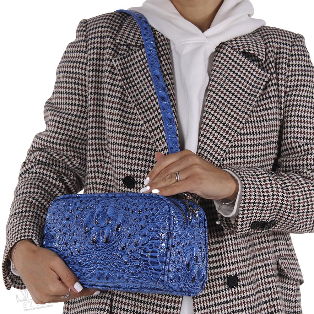 Сумка женская 29018-11 blue Velina Fabbiano-Safenta/50 в Новосибирске