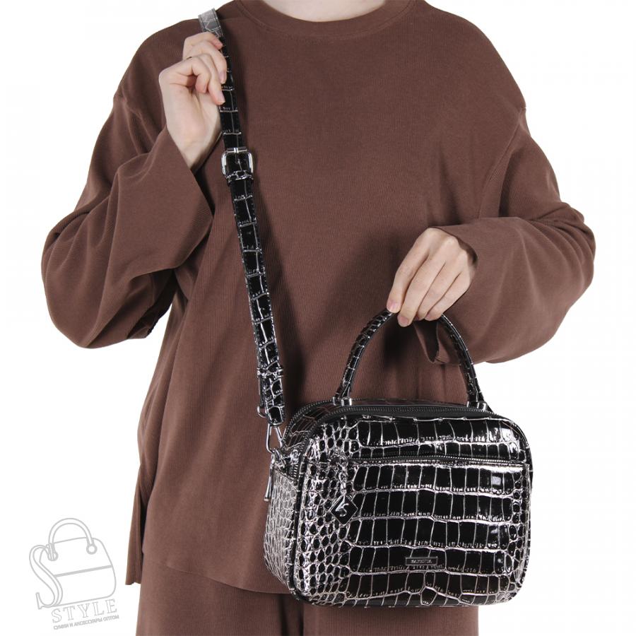Сумка женская 270160 black Velina Fabbiano-Safenta/50 в Новосибирске
