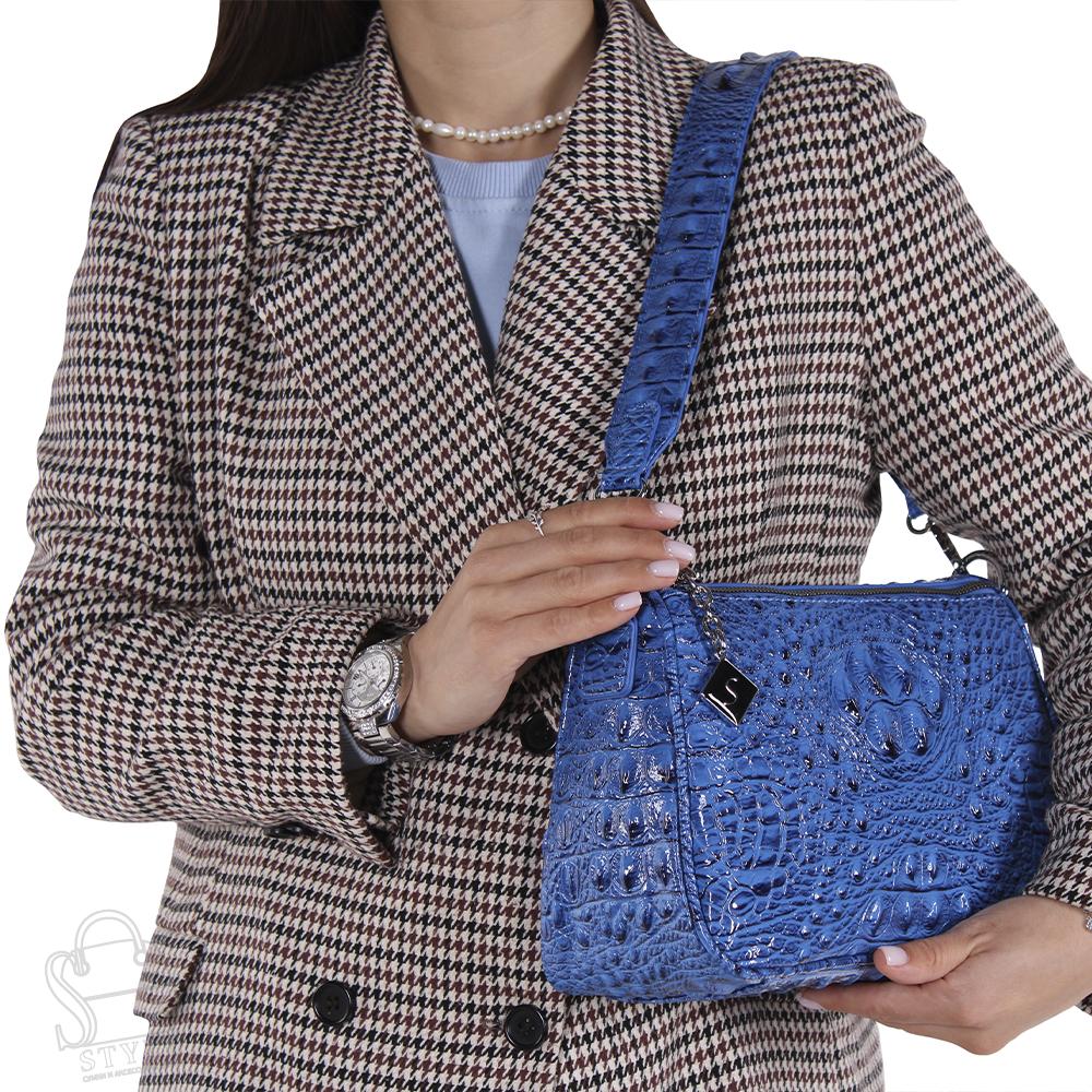 Сумка женская 270127-2 blue Velina Fabbiano-Safenta/50 в Новосибирске