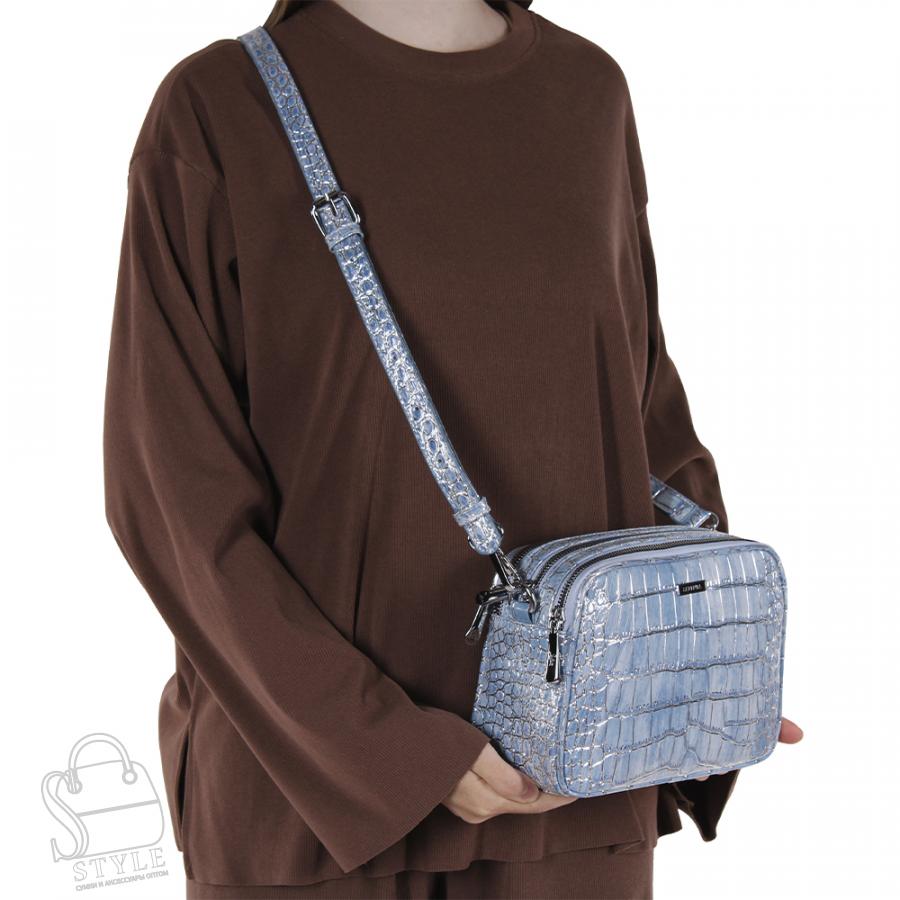 Сумка женская 270129-3 blue Velina Fabbiano-Safenta/50 в Новосибирске
