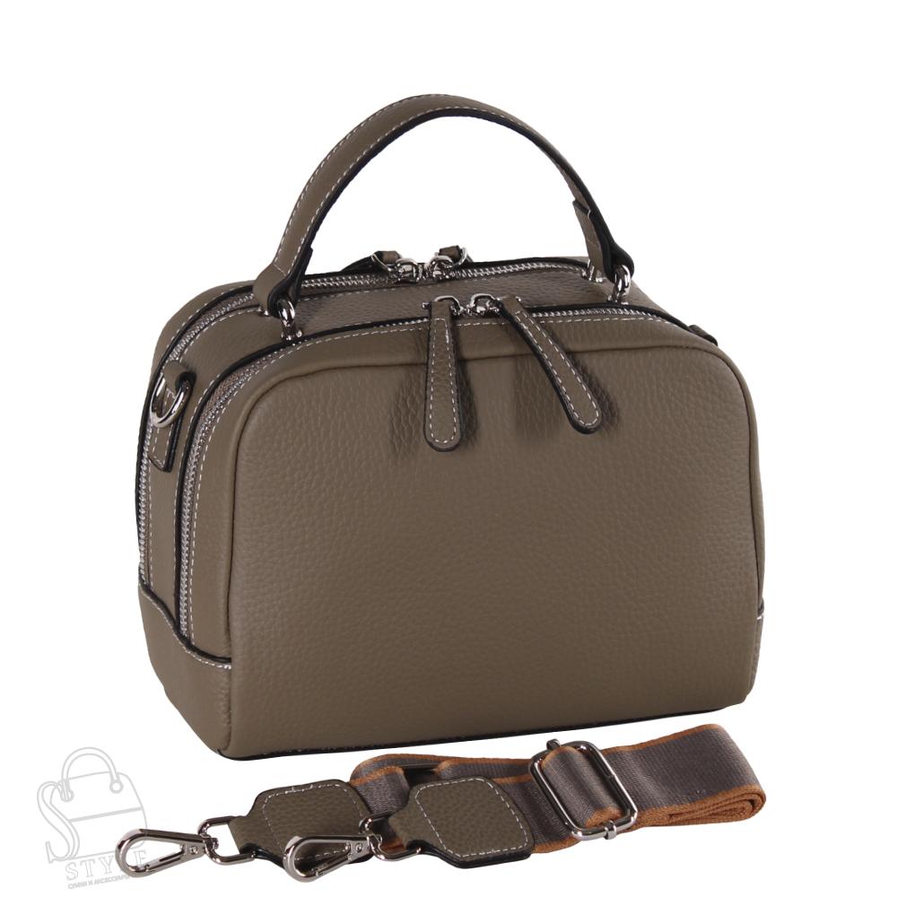 Сумка женская кожаная 99123NN elefant gray Natale Navetta