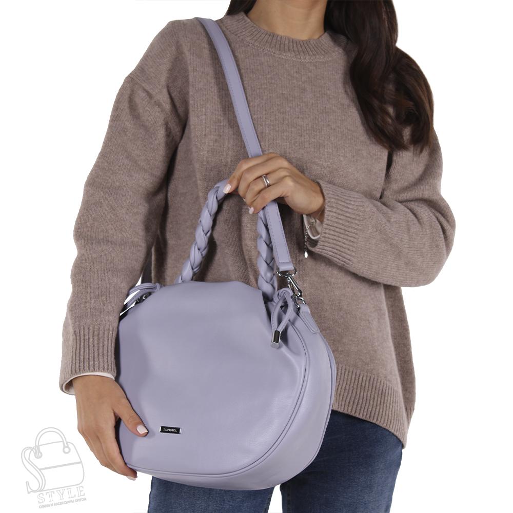 Сумка женская 593392 purple Velina Fabbiano-Safenta/50