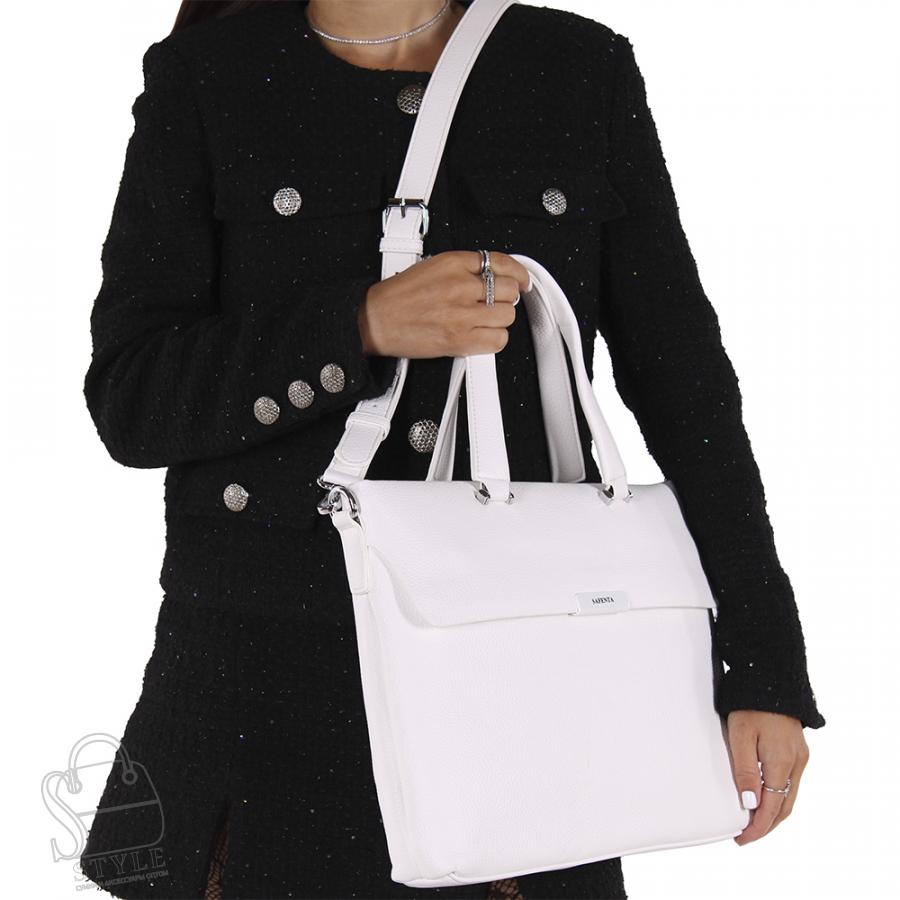 Сумка женская 593362 white Velina Fabbiano-Safenta