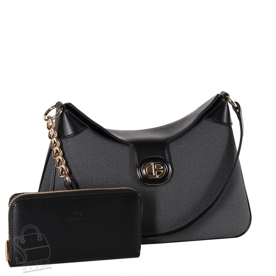 Сумка женская 012309082 black Crisbella
