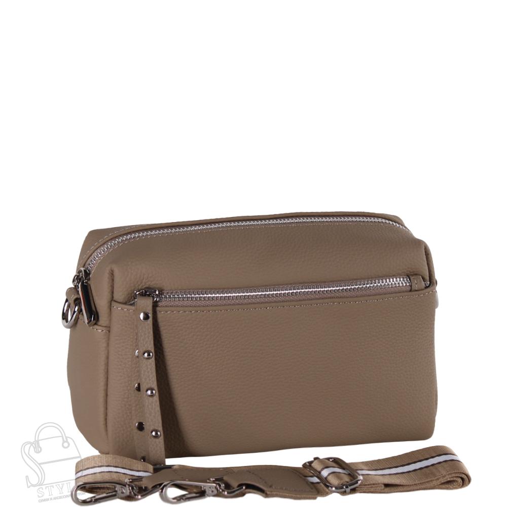 Сумка женская кожаная 99138VG khaki Vitelli Grassi в Новосибирске