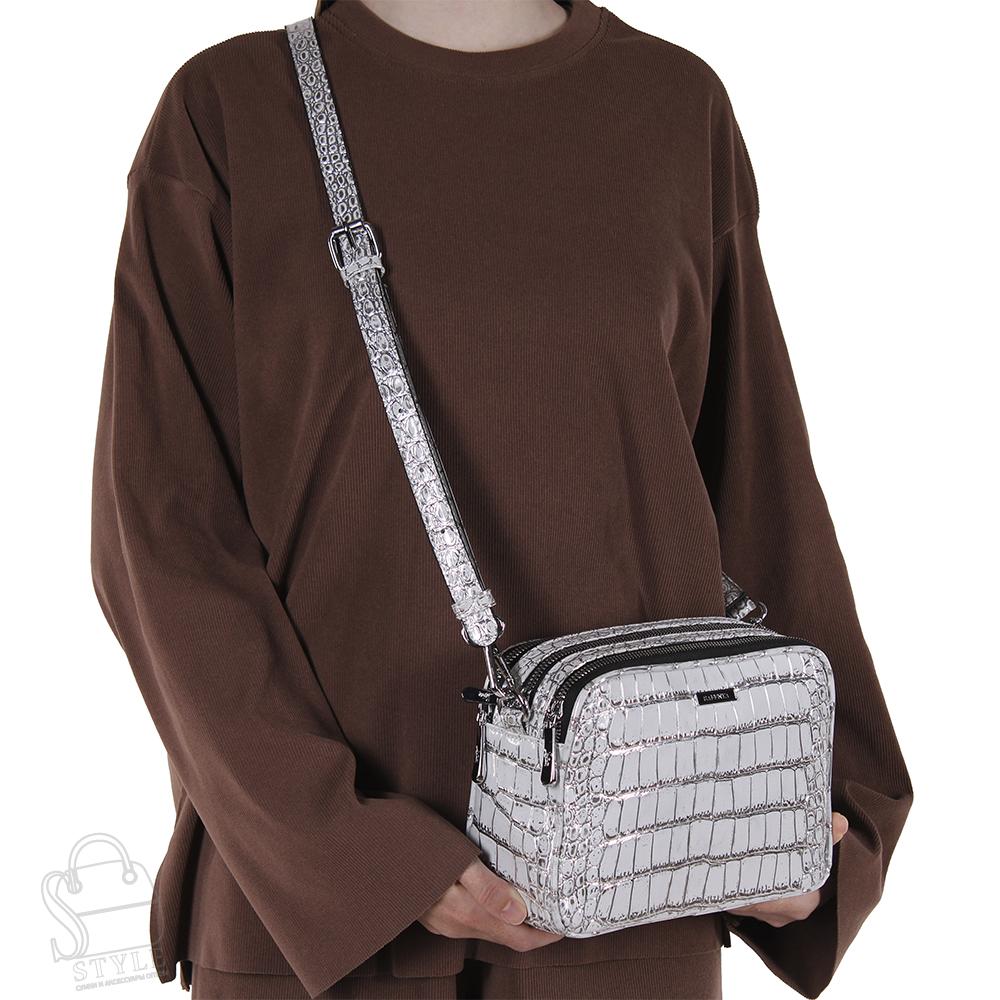 Сумка женская 270129-3 white Velina Fabbiano-Safenta/50 в Новосибирске