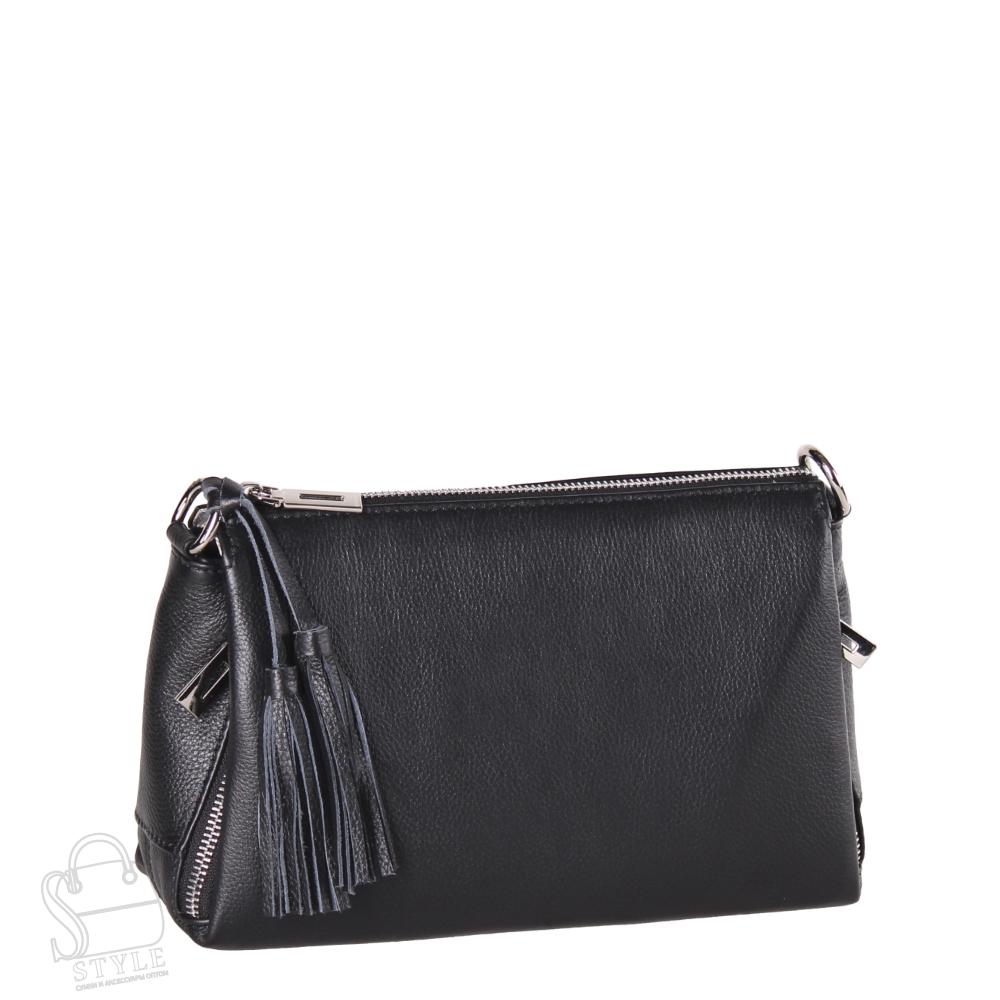 Сумка женская кожаная 8548VG black Vitelli Grassi