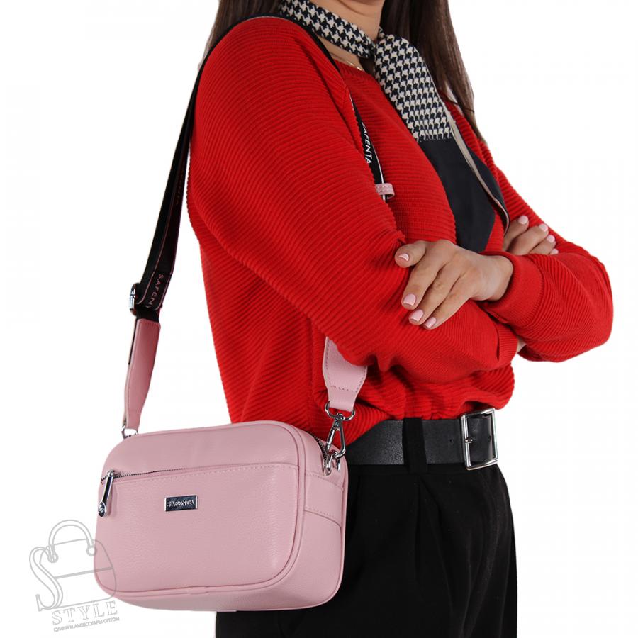 Сумка женская 575367-5 pink Velina Fabbiano-Safenta/30 в Новосибирске