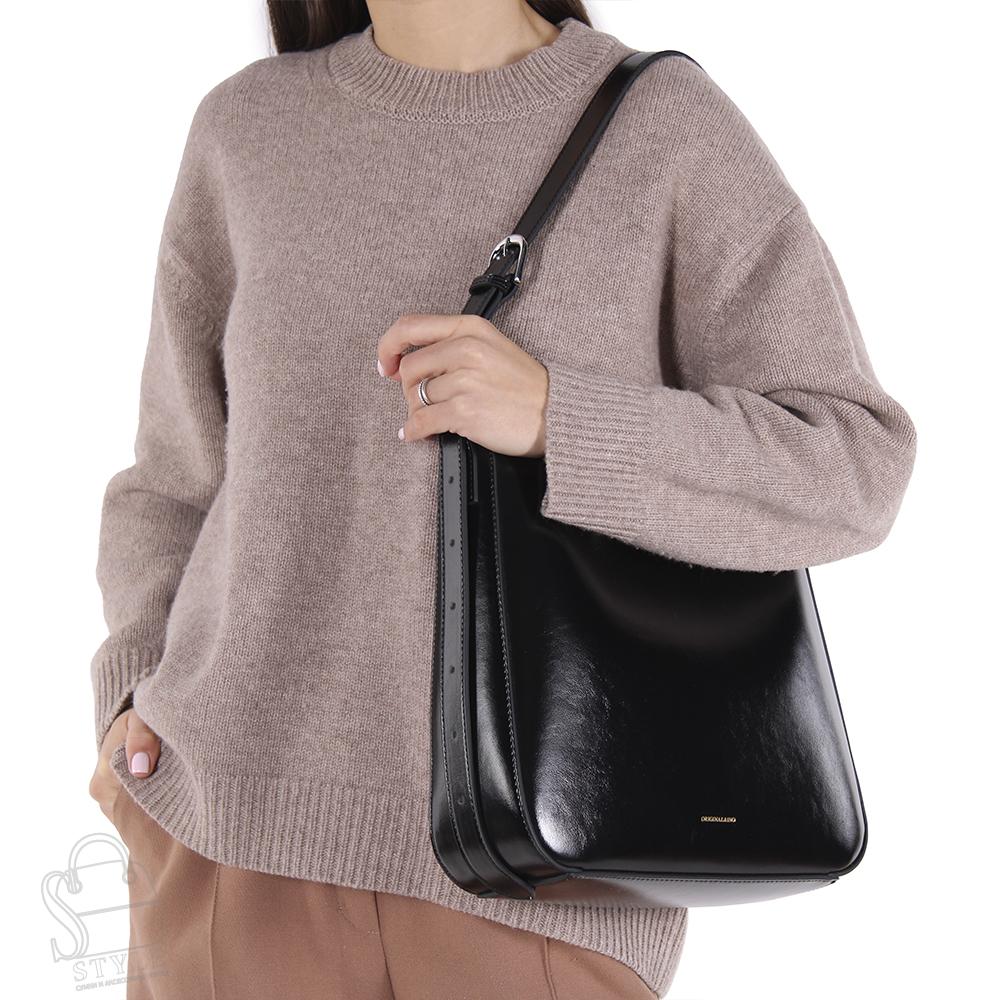 Сумка женская кожаная 6473BD black Baidou