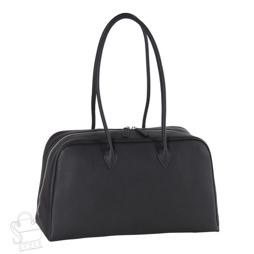 Сумка женская кожаная 0179VG black Vitelli Grassi