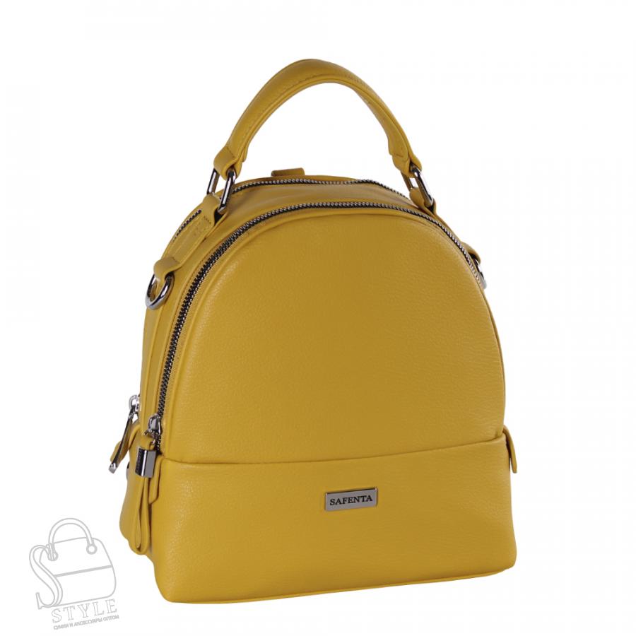 Рюкзак женский 670091 yellow Velina Fabbiano-Safenta/30 в Новосибирске