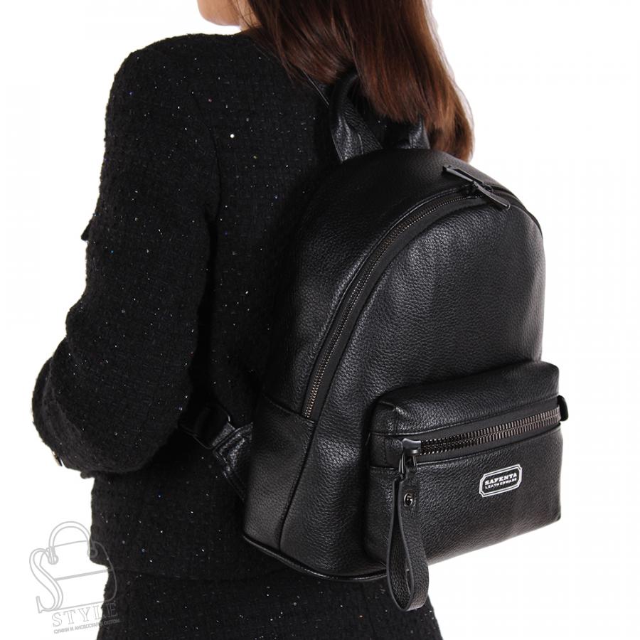 Рюкзак женский 69157 black Velina Fabbiano-Safenta/30