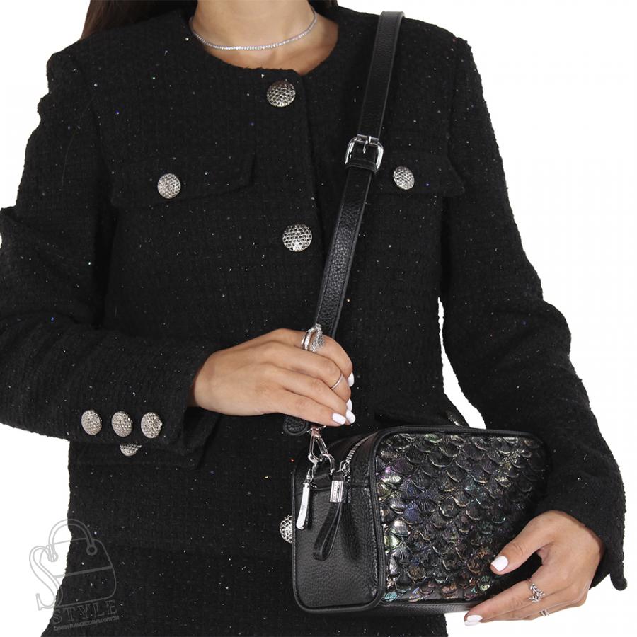Сумка женская 29018-10 black Velina Fabbiano-Safenta/50 в Новосибирске