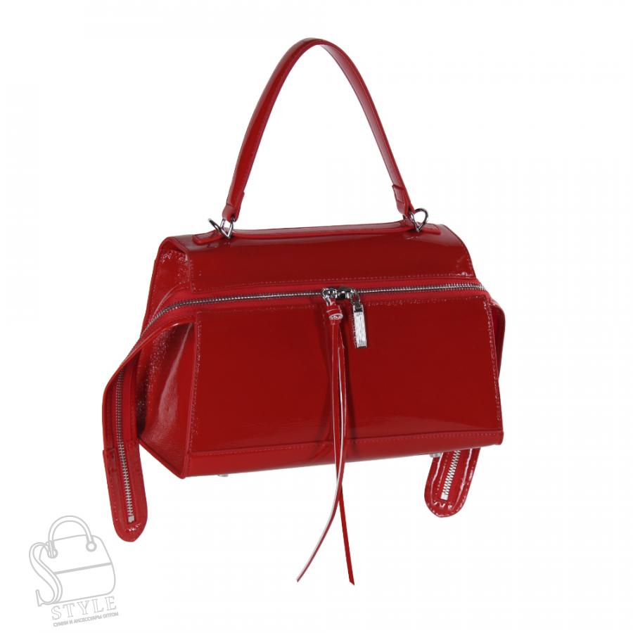 Сумка женская кожаная 1353THG red Polina&Eiterou