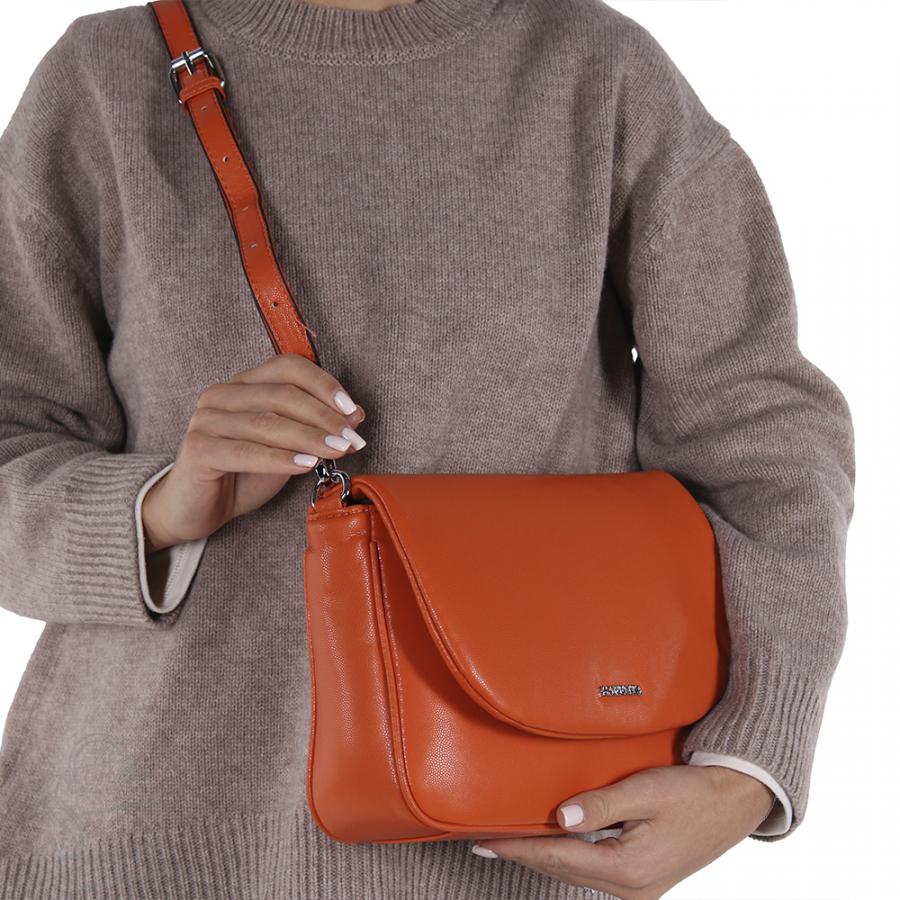 Сумка женская 270180 orange Velina Fabbiano-Safenta/30