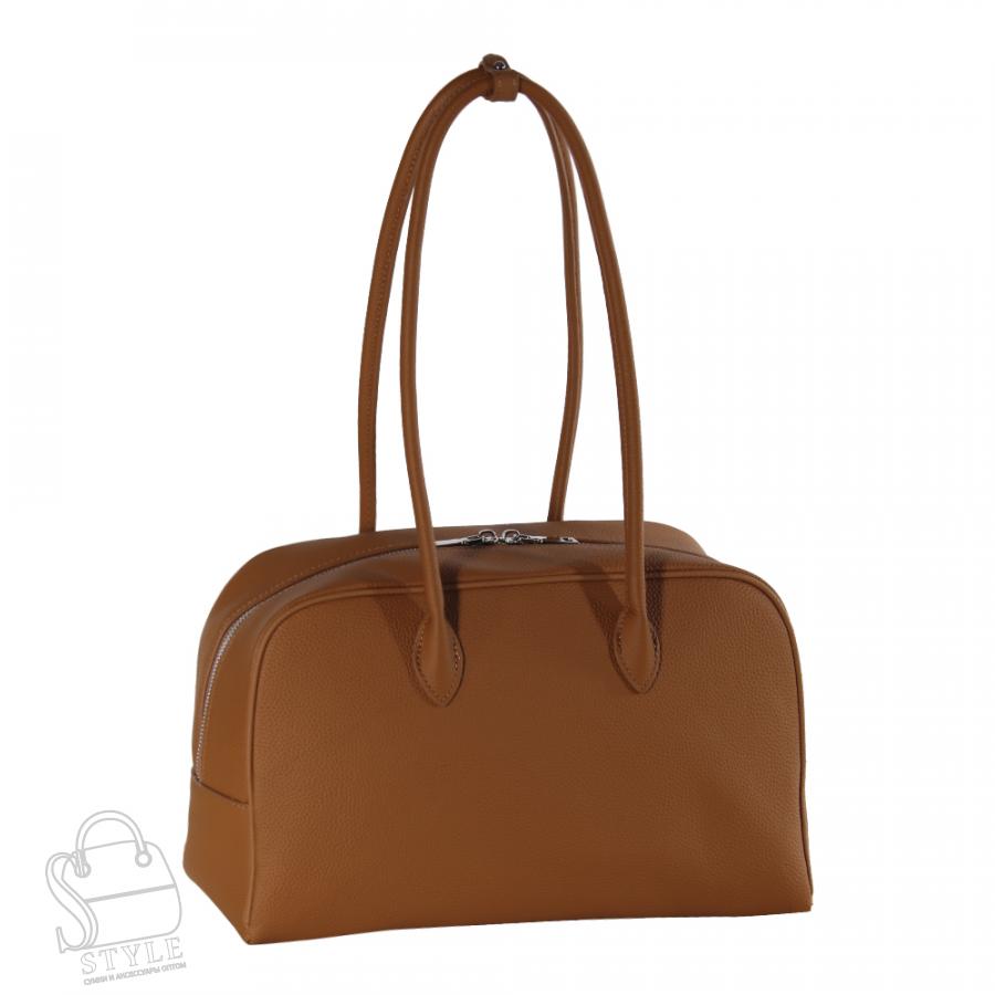 Сумка женская кожаная 990NN brown Natale Navetta