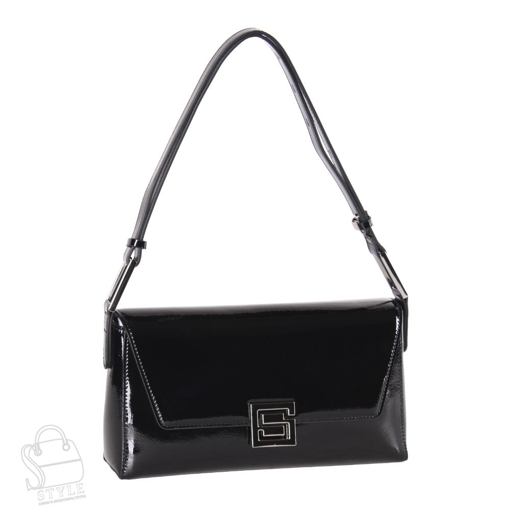 Сумка женская кожаная 1500EC black Euro-Col