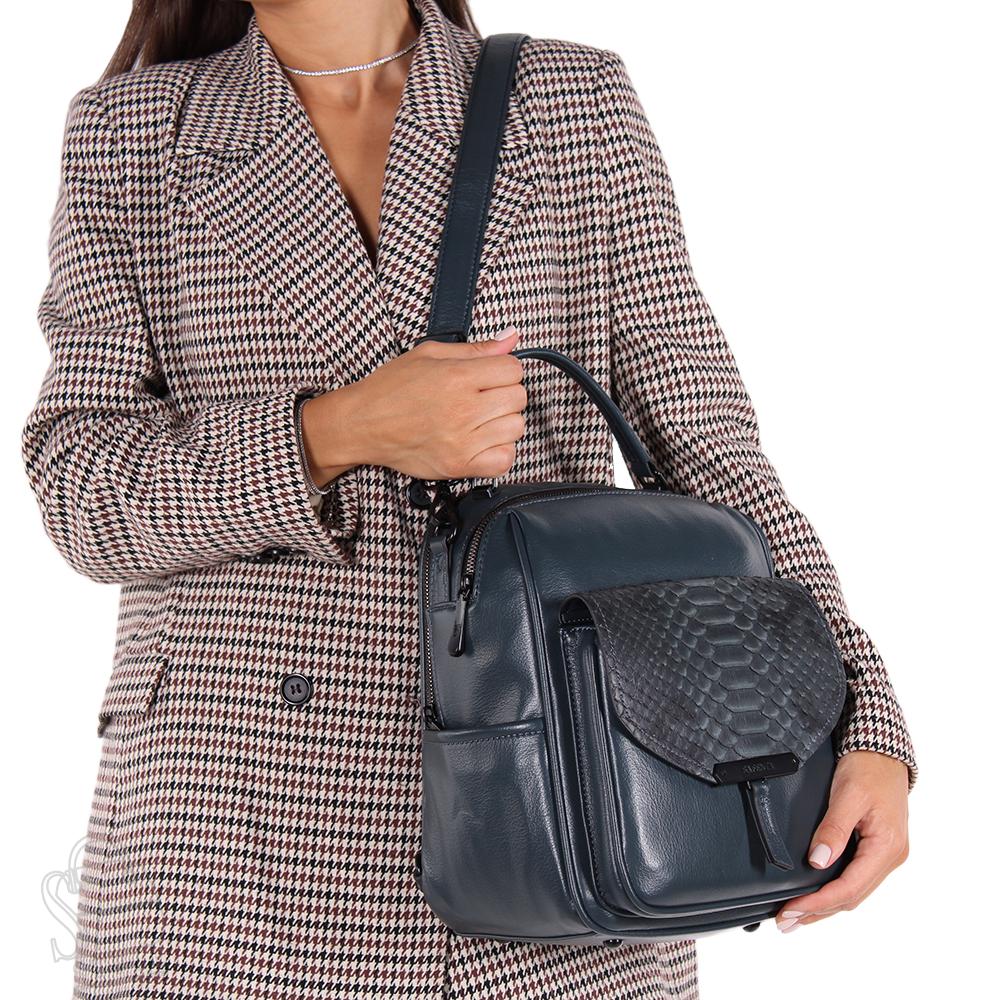 Рюкзак женский 69088-3 gray blue Velina Fabbiano-Safenta/50 в Новосибирске