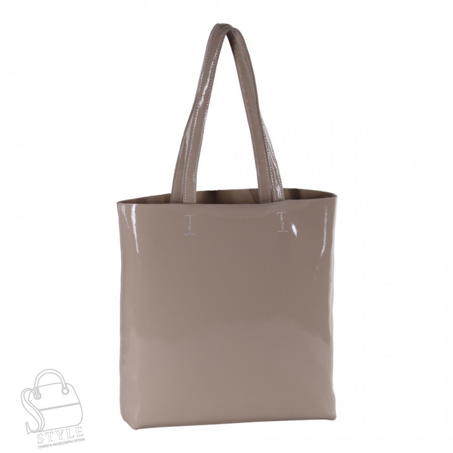 Сумка женская кожаная 5566P apricot Polina&Eiterou