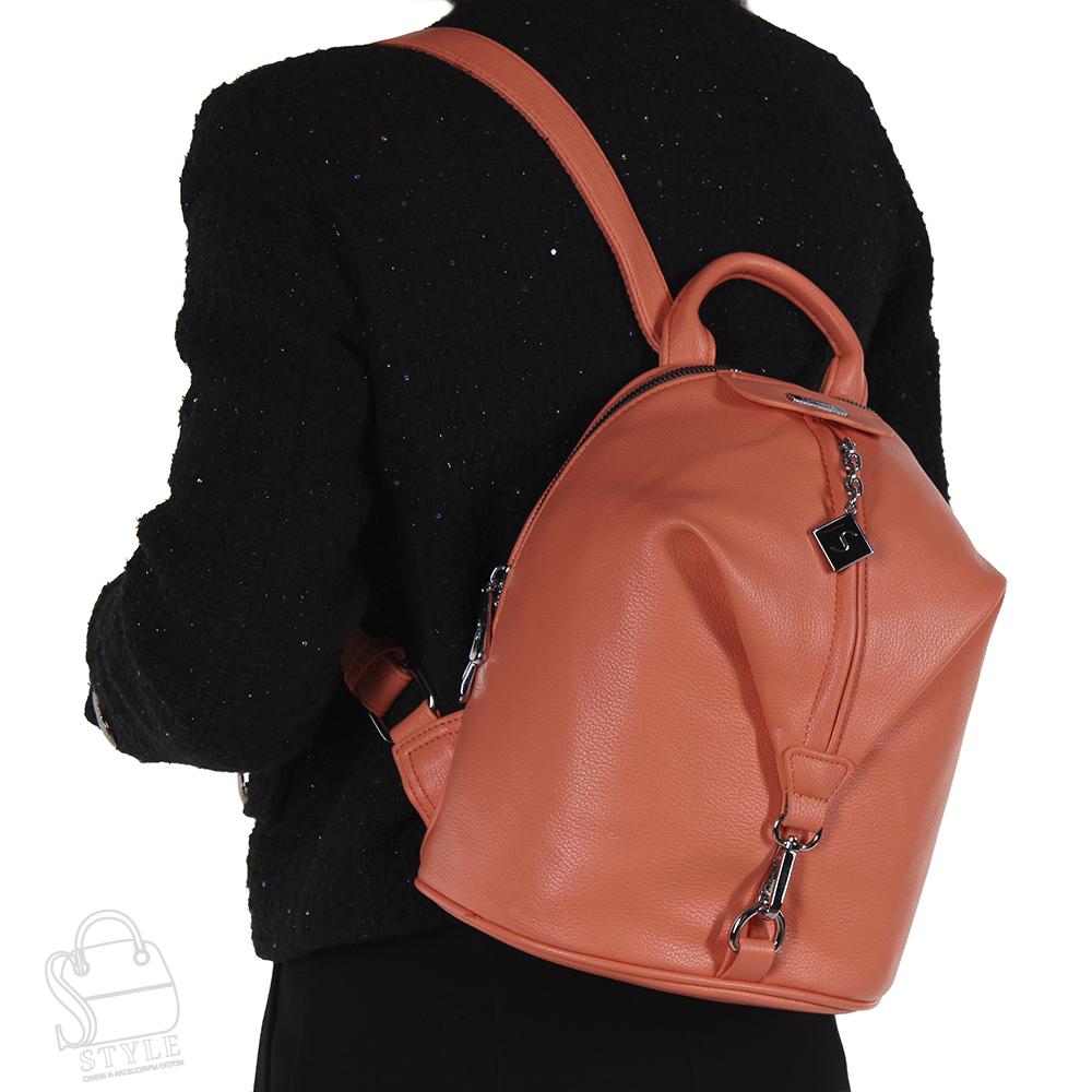 Рюкзак женский 69137-1 orange Velina Fabbiano-Safenta/30