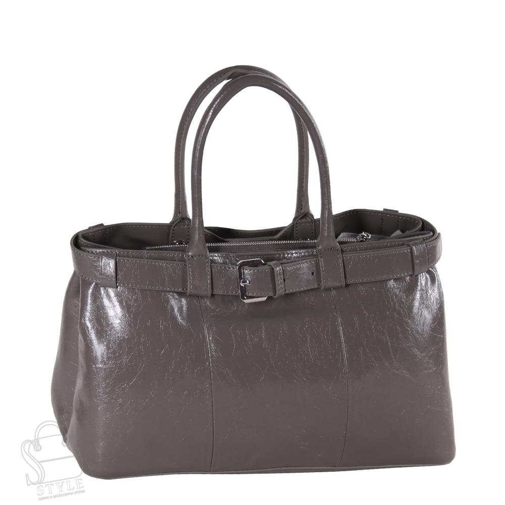Сумка женская кожаная 3061NN gray Natale Navetta