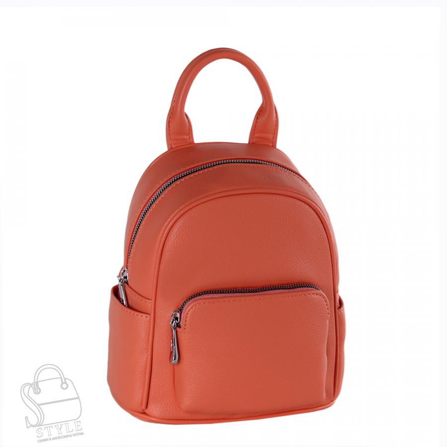 Рюкзак женский 670101 orange Velina Fabbiano-Safenta/30 в Новосибирске