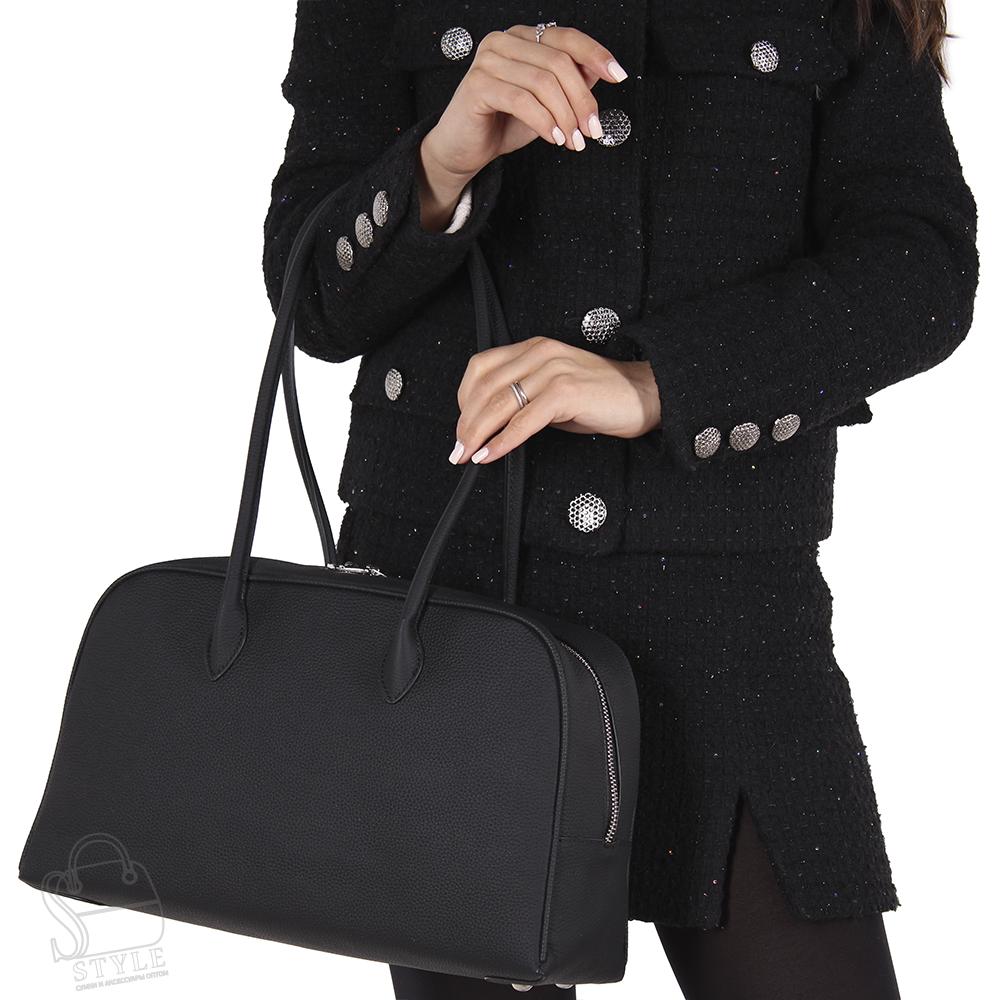 Сумка женская кожаная 990NN black Natale Navetta