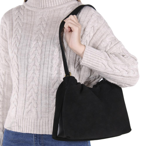 Сумка женская кожаная 990106NNAA black Natale Navetta
