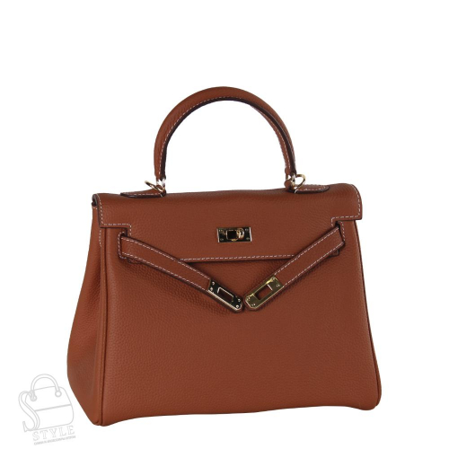 Сумка женская кожаная 25KLVG b.brown Vitelli Grassi