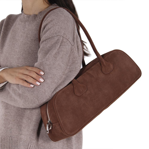 Сумка женская кожаная 8636VGAA brown Vitelli Grassi