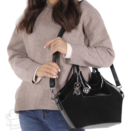 Сумка женская  5505-80FRAA black Farfalla Rosso