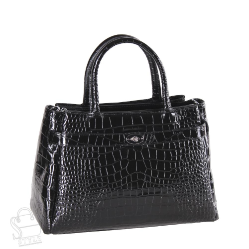 Сумка женская кожаная 8807VG black Vitelli Grassi