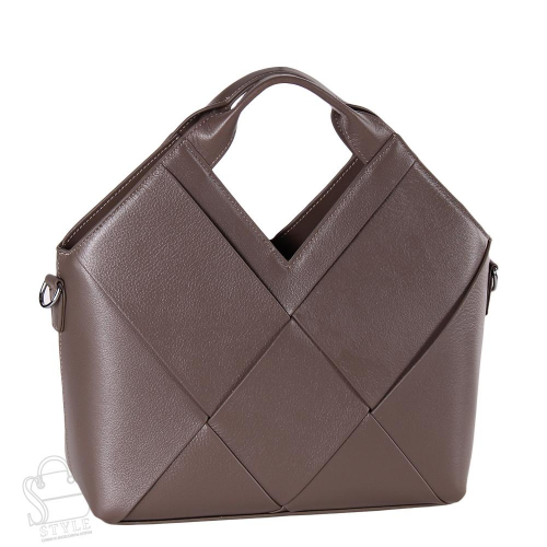 Сумка женская кожаная 6606VG gray Vitelli Grassi
