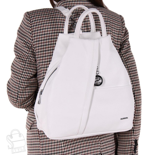Рюкзак женский 575379 white Velina Fabbiano-Safenta/30       в Новосибирске