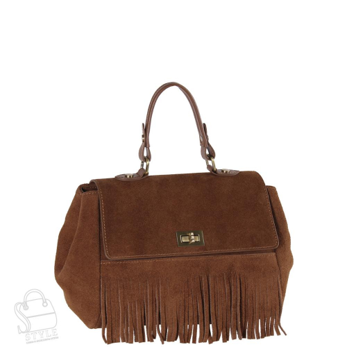 Сумка женская кожаная 889NNAA brown Natale Navetta