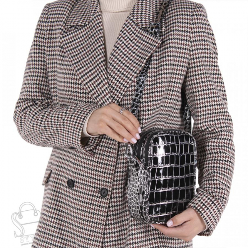 Рюкзак женский 270170 black Velina Fabbiano-Safenta/50