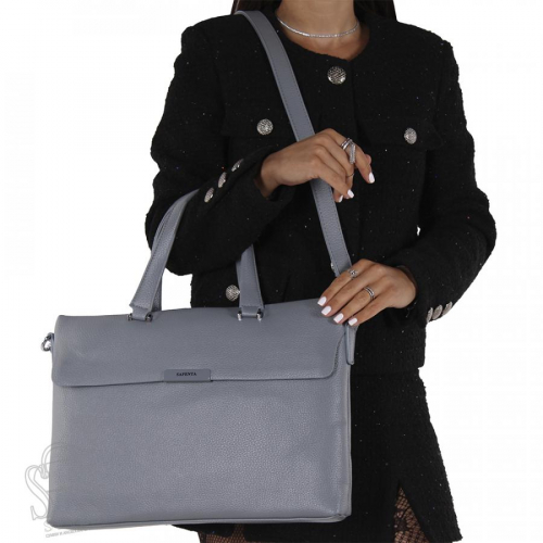 Сумка женская  593362 gray blue Velina Fabbiano-Safenta  в Новосибирске