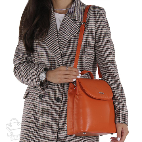 Рюкзак женский 69159 orange Velina Fabbiano-Safenta  в Новосибирске